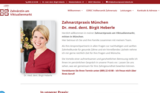Zahnarzt Zahnarztpraxis München, Dr. med. dent. Birgit Heberle